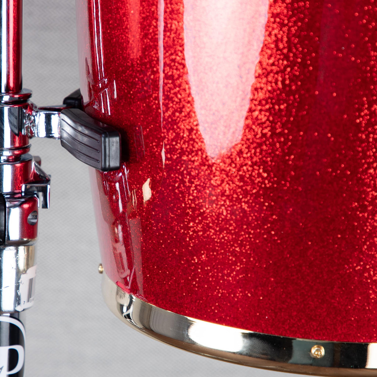 LP Custom Shop Junior Conga Set - Arena Red with Gold Hardware