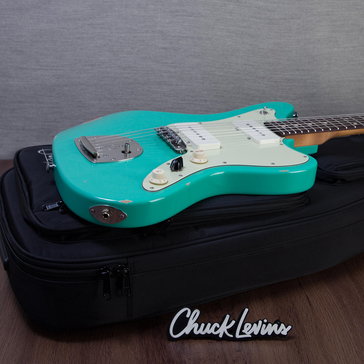 Suhr Limited Edition Classic JM Antique Funk Electric Guitar - Surf Green - #89445