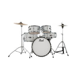 Pearl Roadshow Jr. 5-Piece Complete Drum Kit - Pure White