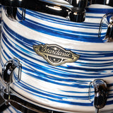 Tama Starclassic Walnut/Birch 5-Piece Shell Pack - Blue and White Oyster