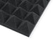 Gator GFW-ACPNL1212PCHA-2PK Charcoal 12 x 12 x 2-Inch Acoustic Pyramid Panel - 2 Pack