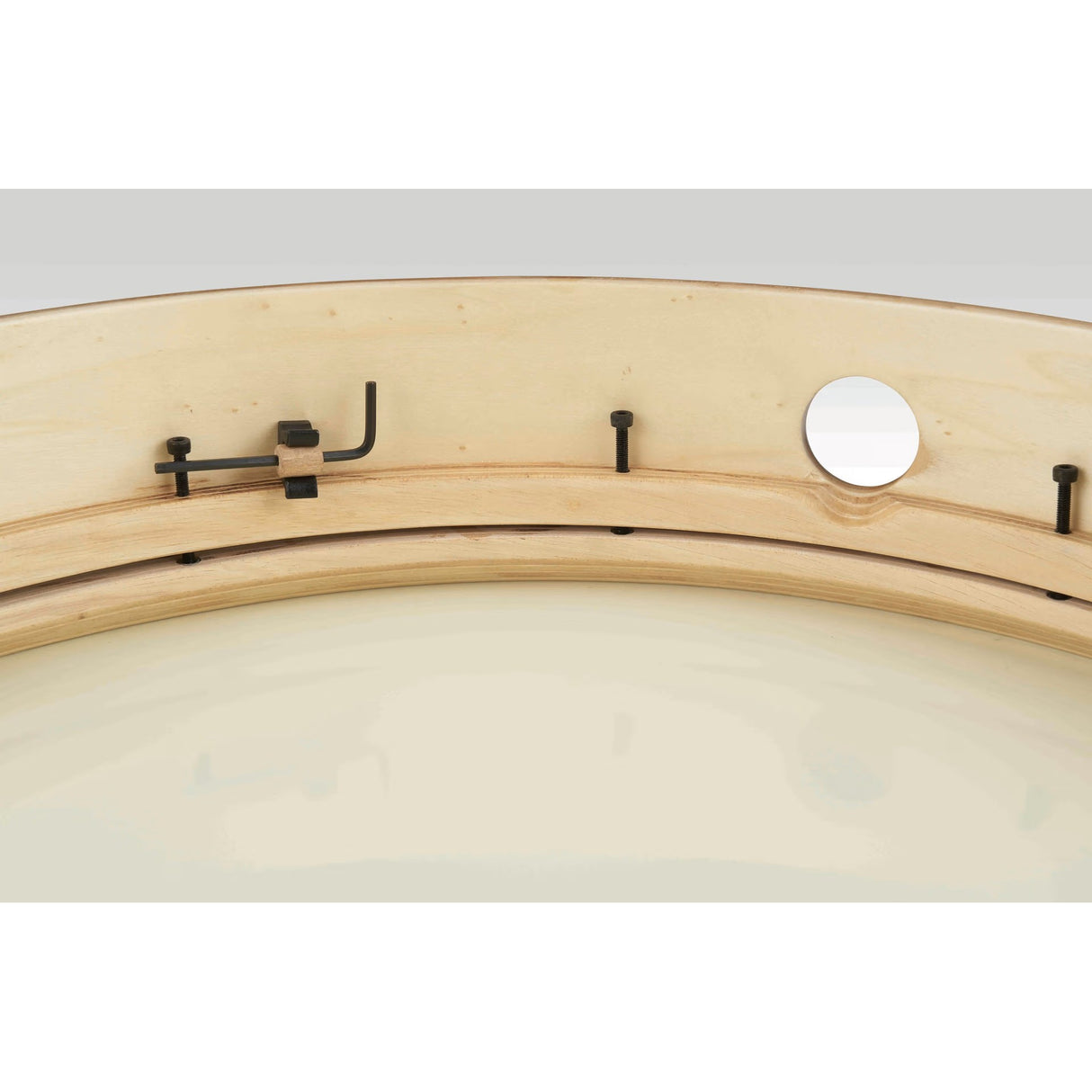 LP 20 x 4-Inch Tunable Tar Frame Drum - Black-to-Natural Fade