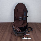 Marcus Bonna Baby 2 French Horn Case - Dark Brown Leather