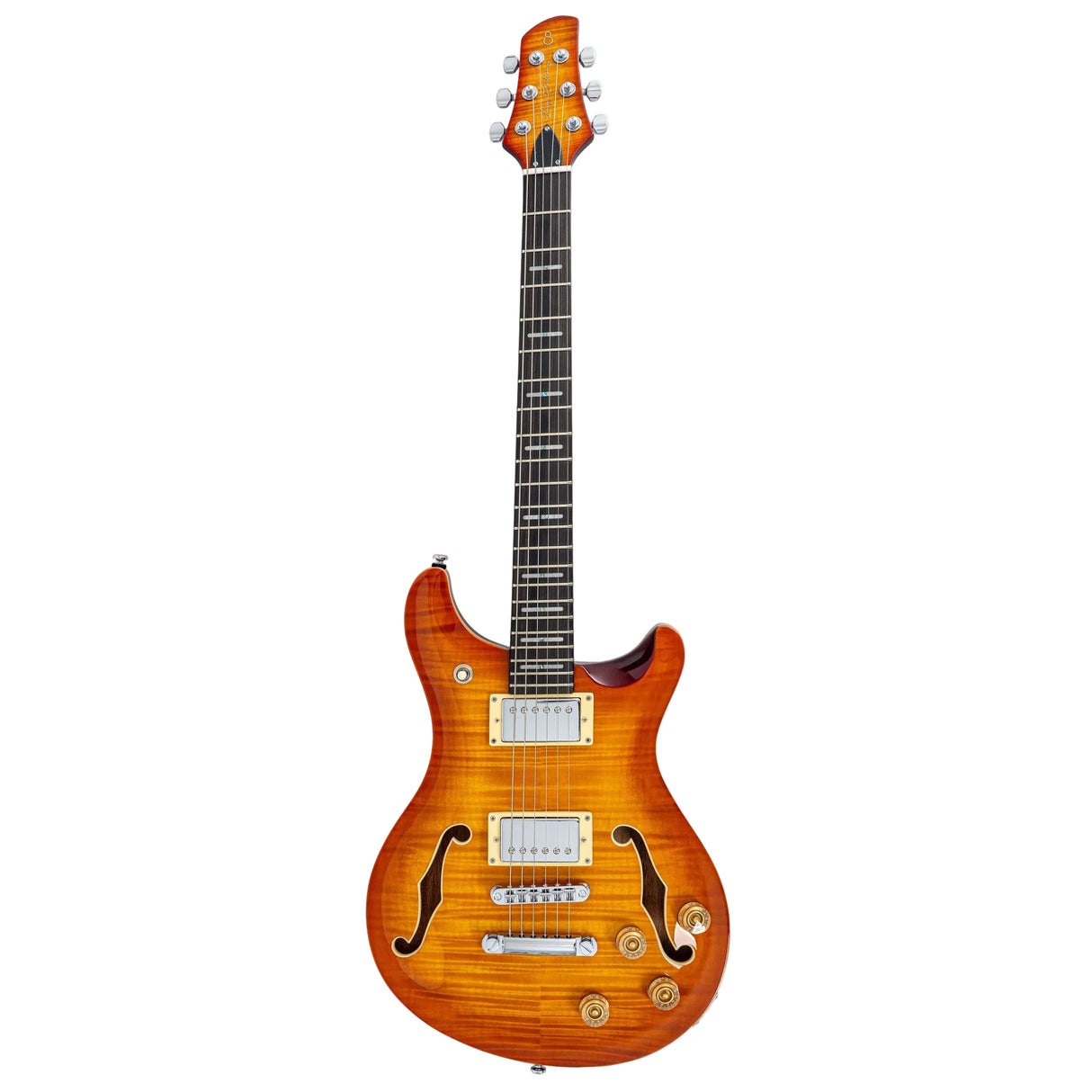 Sire Larry Carlton Q7 Hollowbody Electric Guitar - Amber Burst