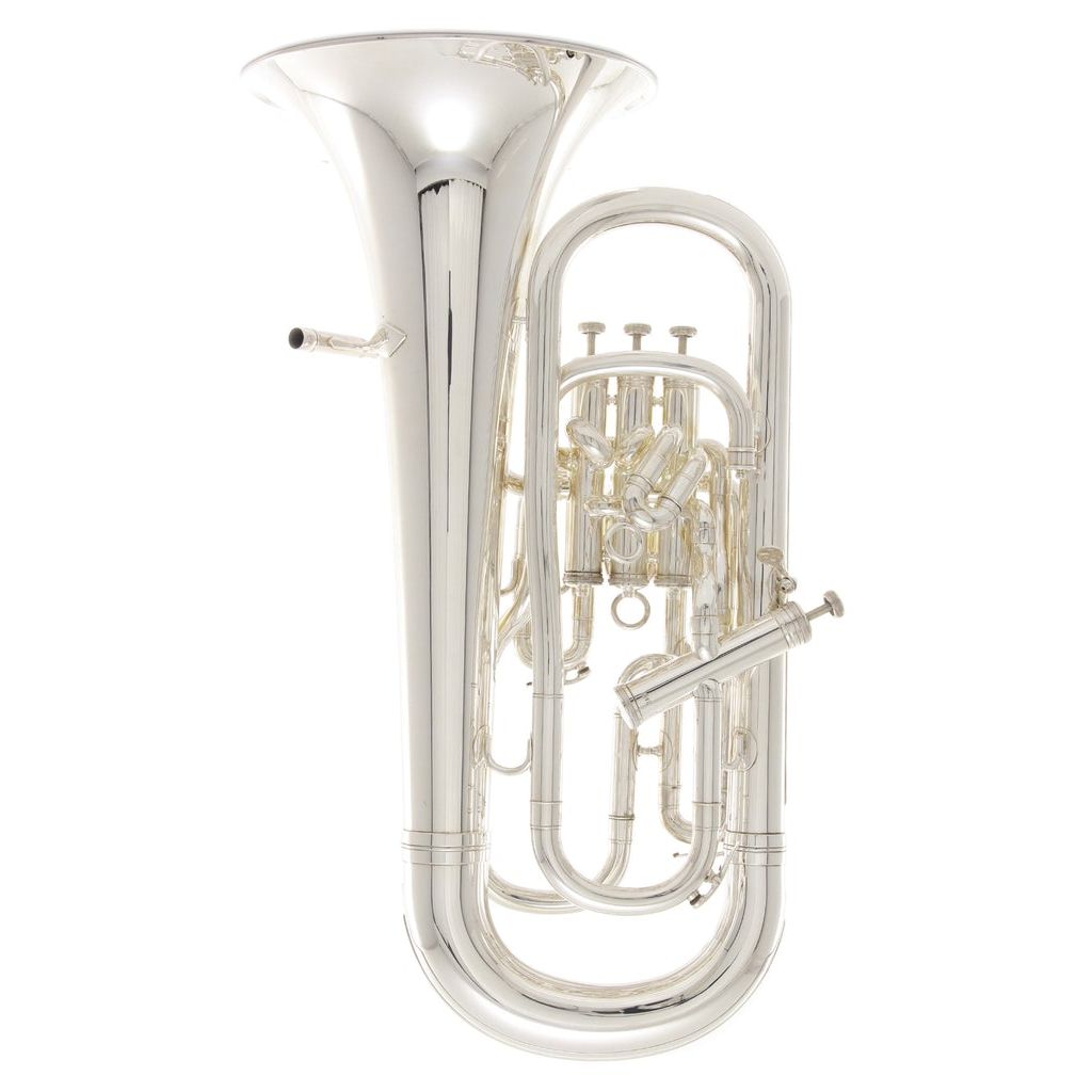 Besson BE968-2-0 B-Flat Euphonium - Silver Plated Sovereign Series