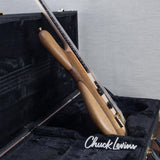 Spector Euro 5 LT Solid Korina Wings 5-String Electric Bass Guitar - Natural Satin - CHUCKSCLUSIVE - #NB23465