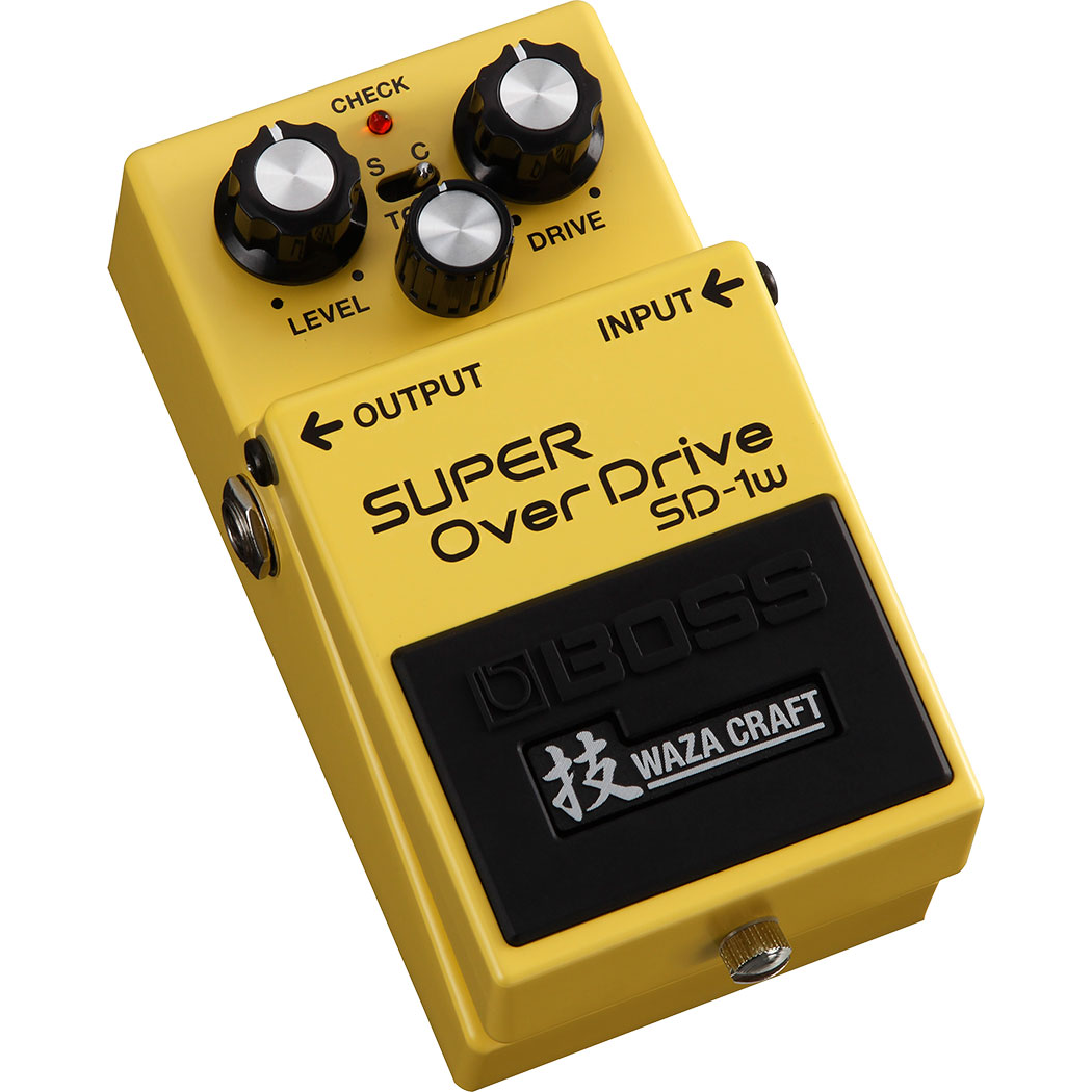 Boss SD-1W Super OverDrive Pedal - Waza Craft - Mint, Open Box