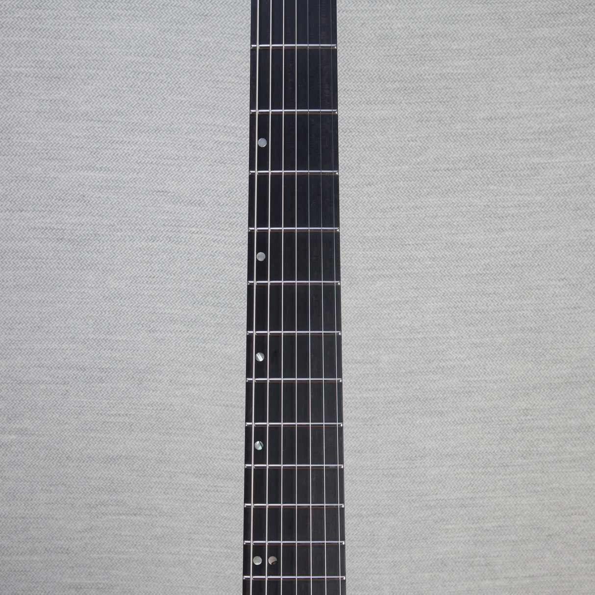 ESP USA M-7 Hardtail Baritone Quilted Maple Electric Guitar - Lynch Burst - #US23103