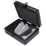 Odyssey KROM KCC2PR2BL Black PRO2 Case for Two Turntable Needle Cartridges
