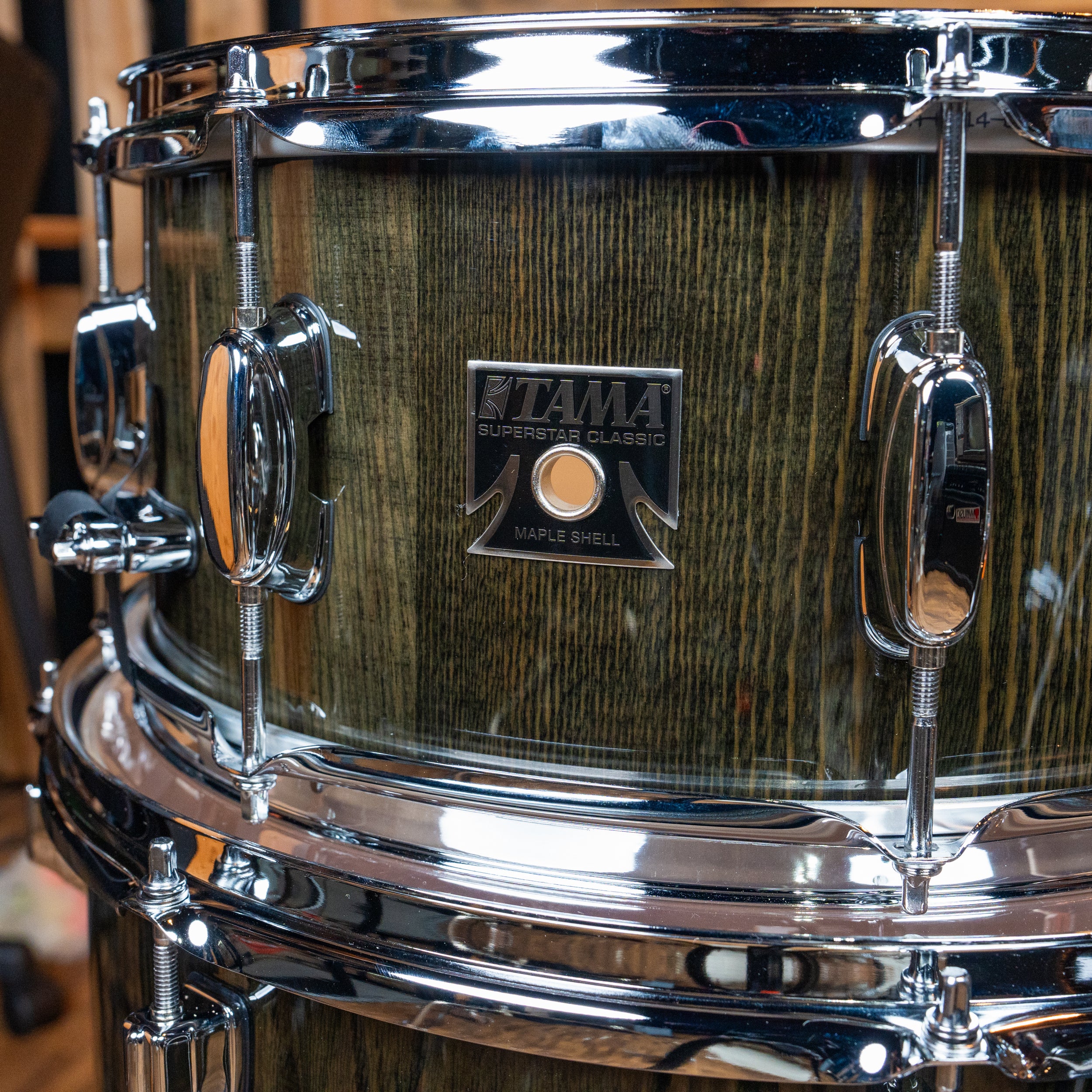 Tamakun  Tama Superstar Classic 5-Piece Shell Pack - Black Lacebark Pine
