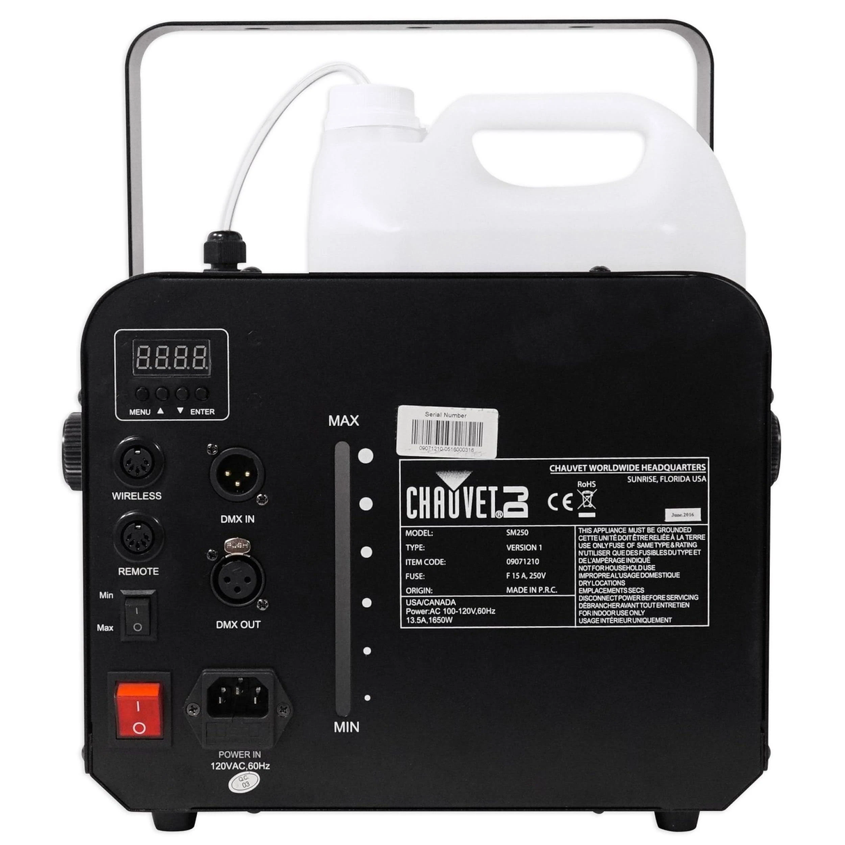 Chauvet DJ SM250 Snow Machine