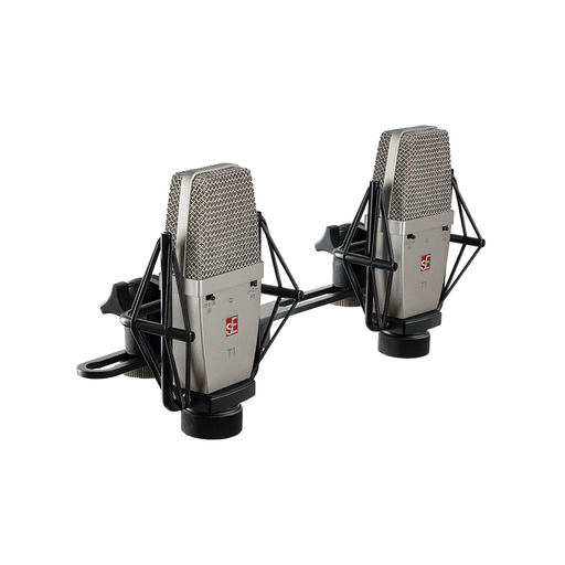 sE Electronics T1 Large Diaphragm Microphone Cardioid Pattern with Titanium Capsule - Factory Matched Pair