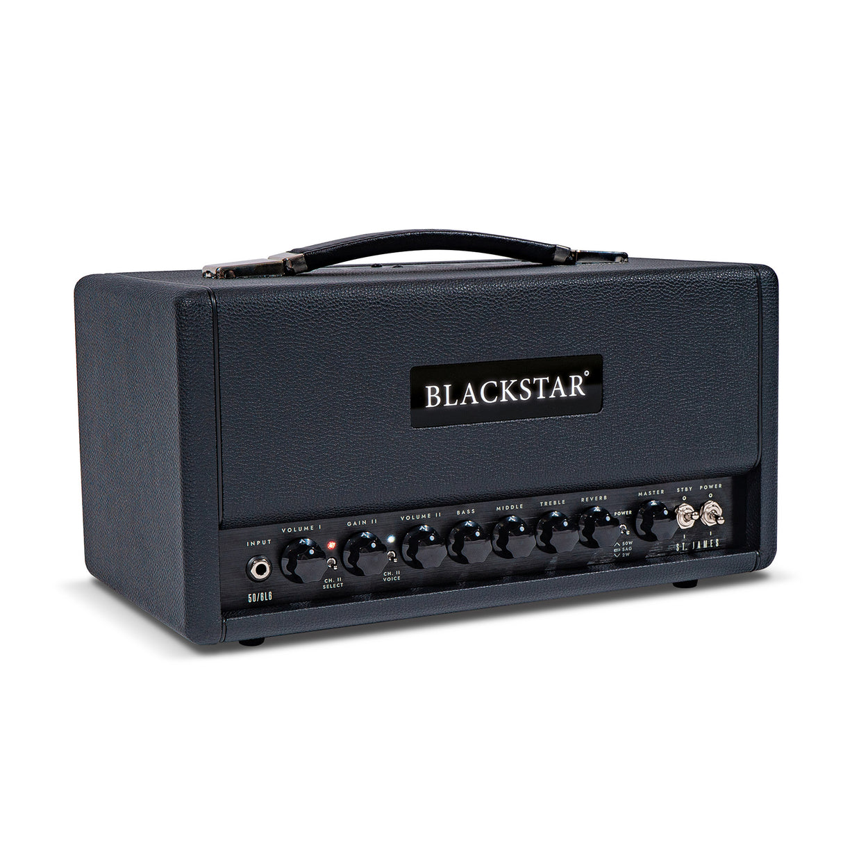 Blackstar St. James 50-Watt 6L6 Tube Guitar Amplifier Head - Mint, Open Box
