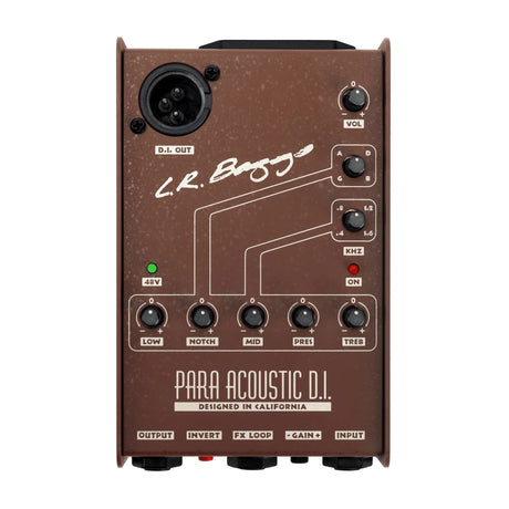 L.R. Baggs Para DI Acoustic Preamp + DI Guitar Pedal
