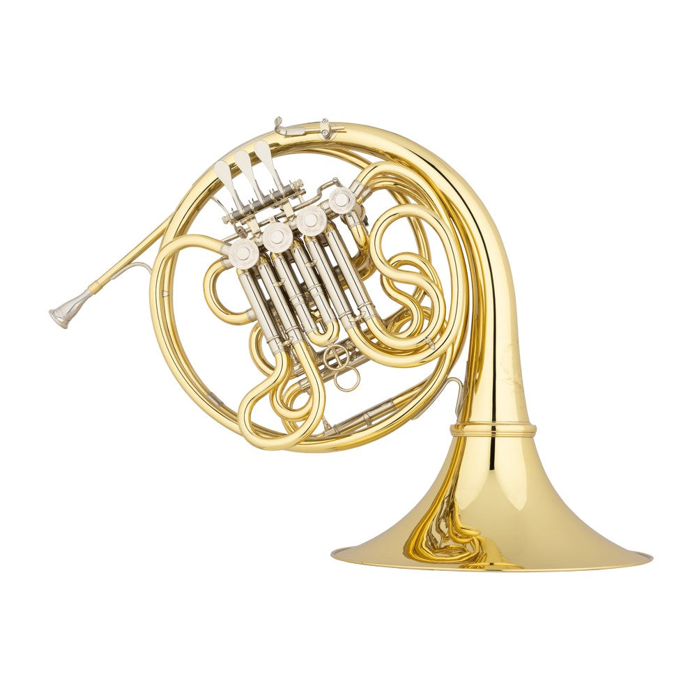 S.E. Shires Q21 F/Bb Double French Horn - Yellow Brass - Detachable Bell - Unlacquered