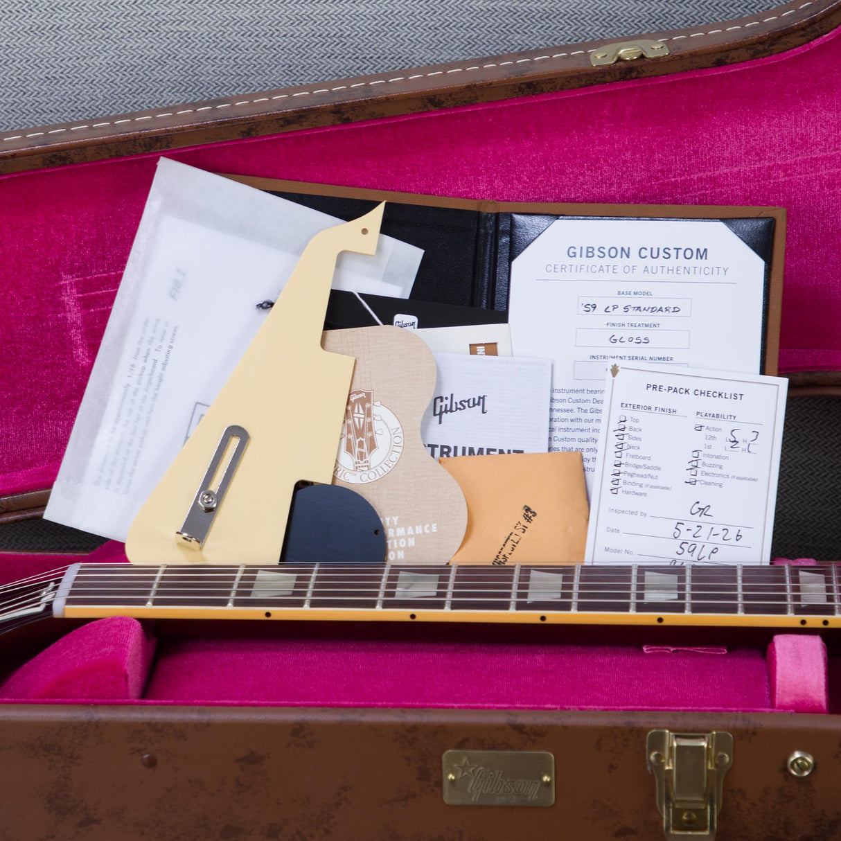 Gibson Custom Shop 1959 Les Paul Standard Reissue 5A Quilt Maple Top Electric Guitar - Faded Tobacco Sunburst - #960104