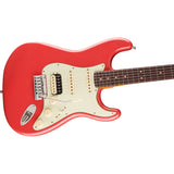 Fender American Ultra Luxe '60s Stratocaster HSS Electric Guitar, Rosewood Fingerboard - Fiesta Red