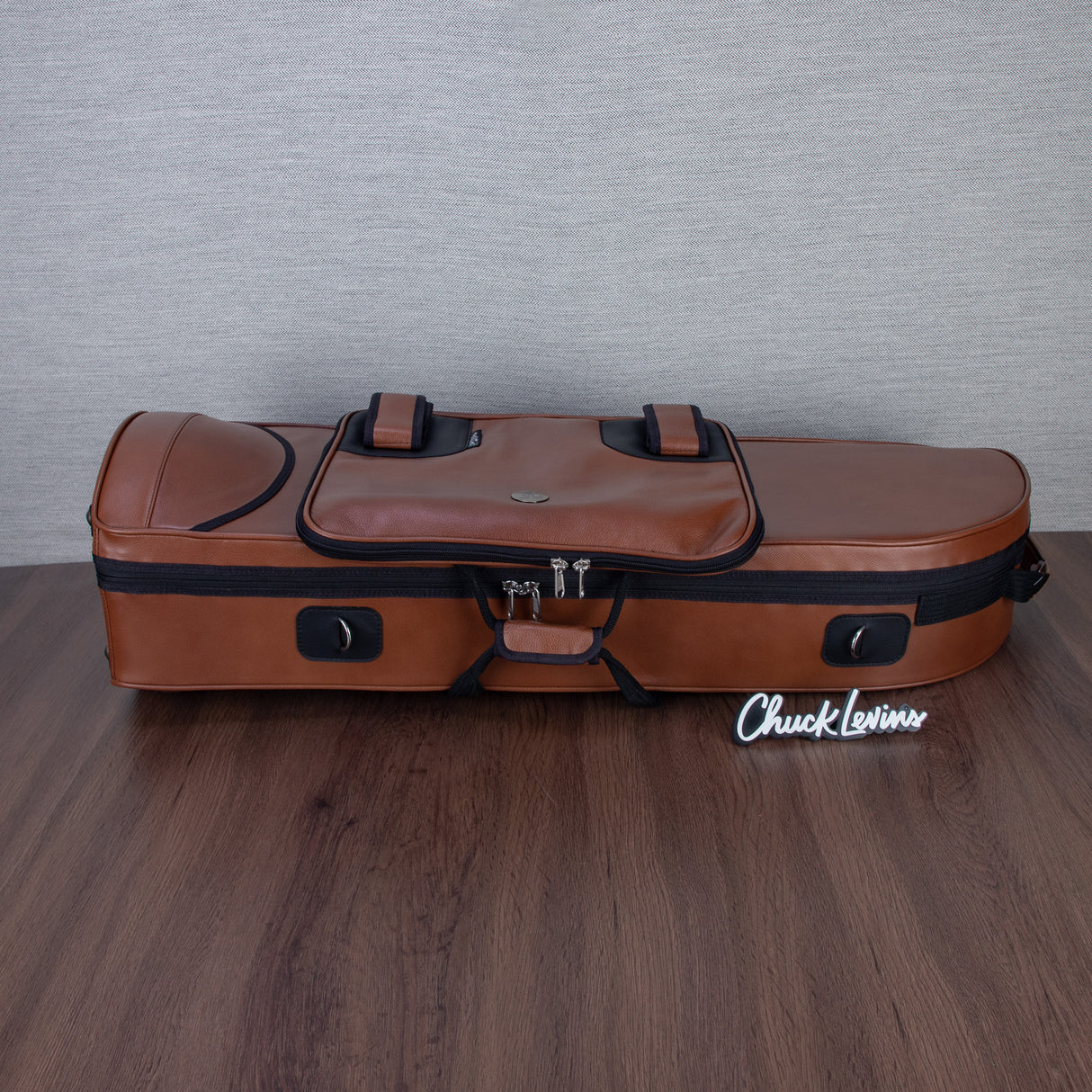 Marcus Bonna Light Case for Tenor Trombone with Small Bell - Brown Leather