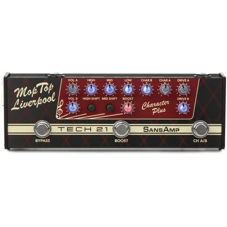 Tech 21 SansAmp Character Plus - Mop Top Liverpool – Chuck Levin's