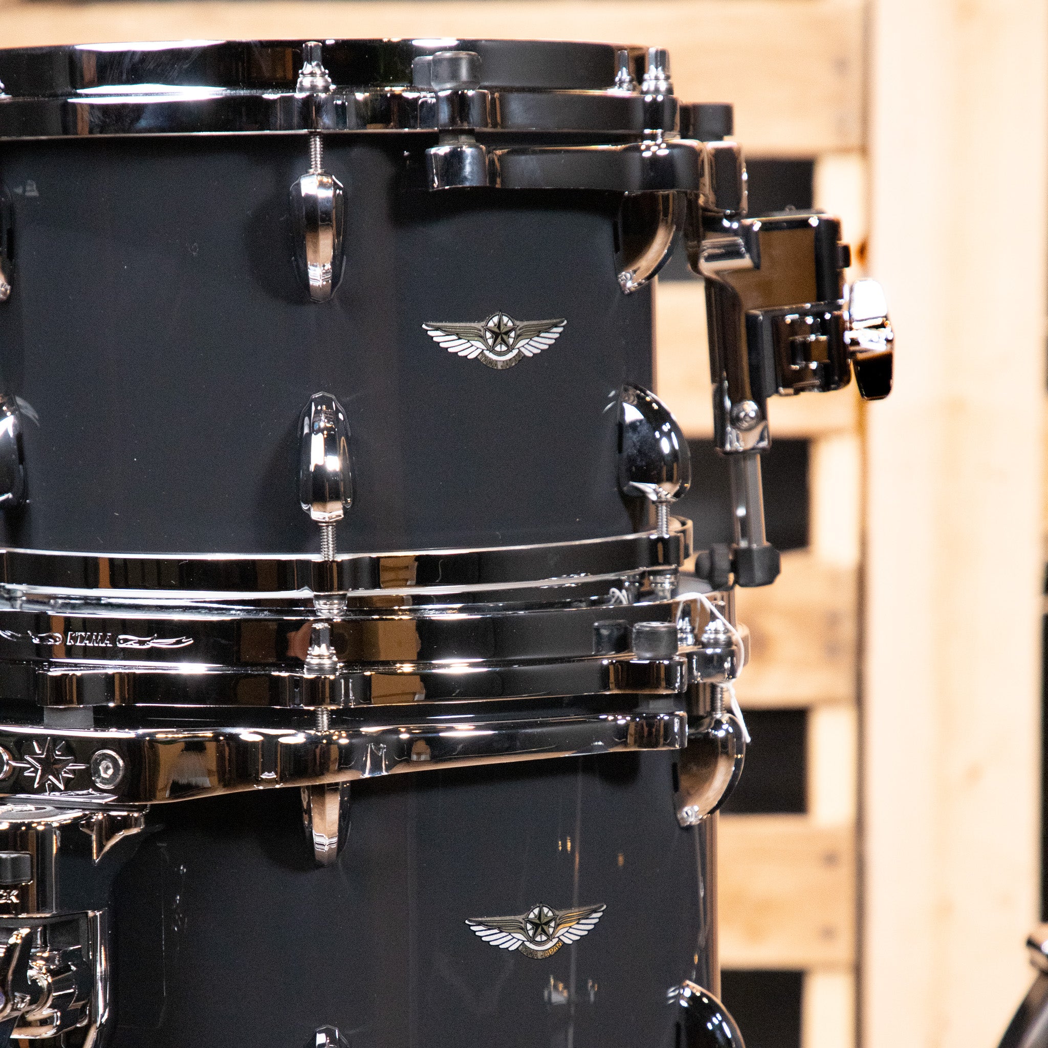 Tama STAR Walnut 4-Piece Shell Pack - Smoky Black – Chuck Levin's