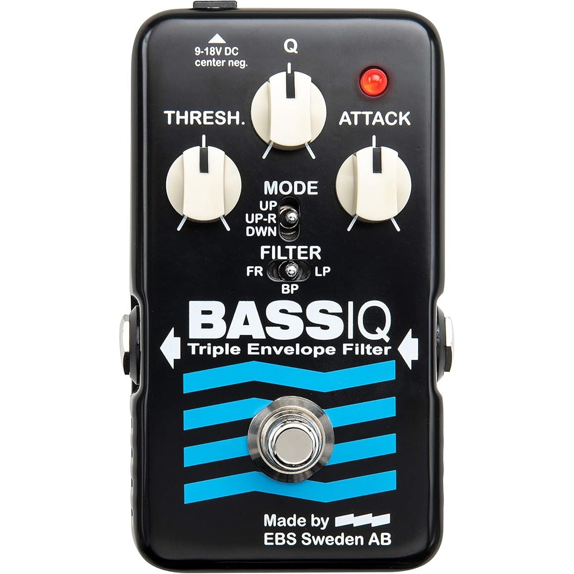 ベース EBS BASSIQ Triple Envelope Filter EBS BassIQ Blue Label Triple Envelope Filter Pedal – Chuck Levin's