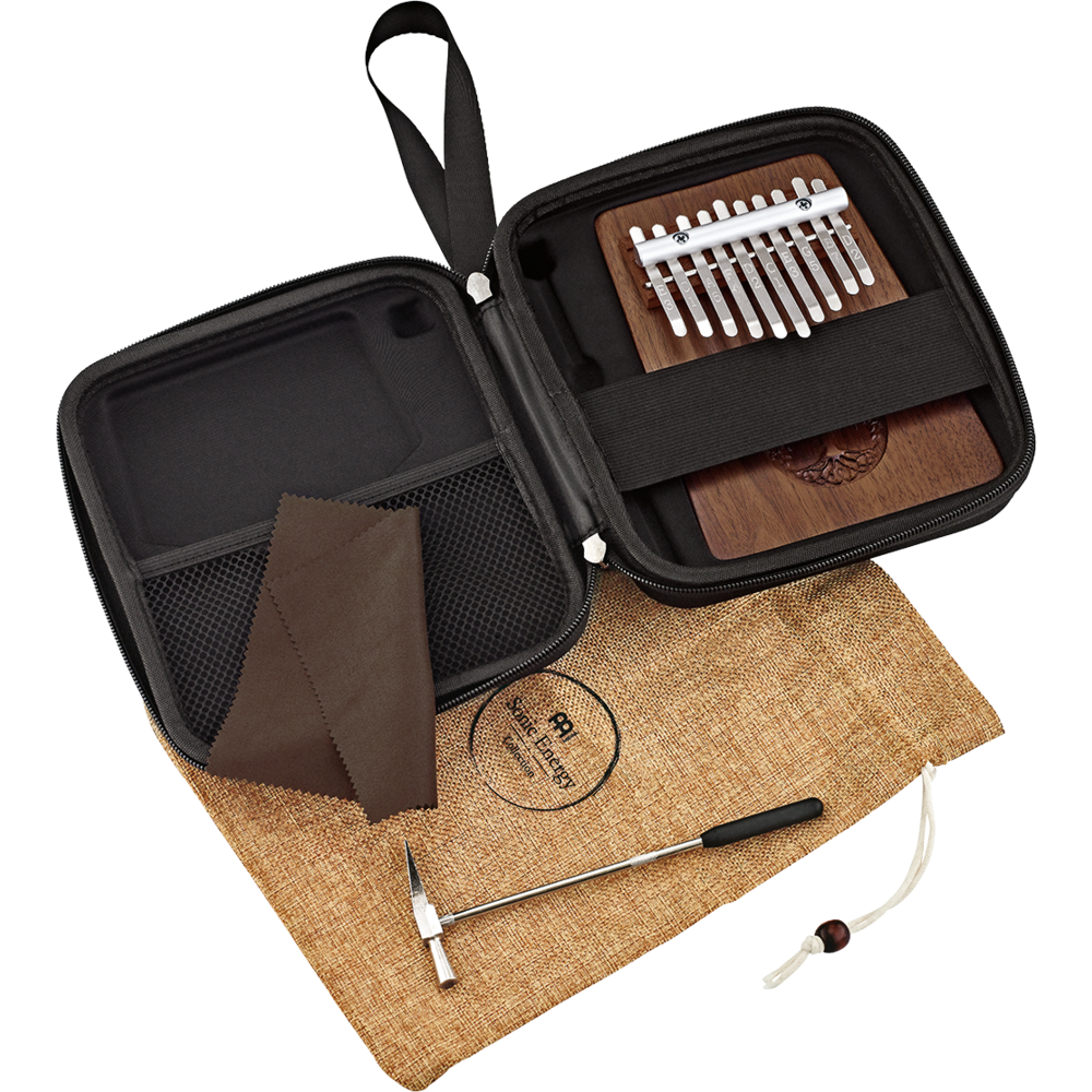 Meinl 10 Note Solid Kalimba, C Major - Black Walnut