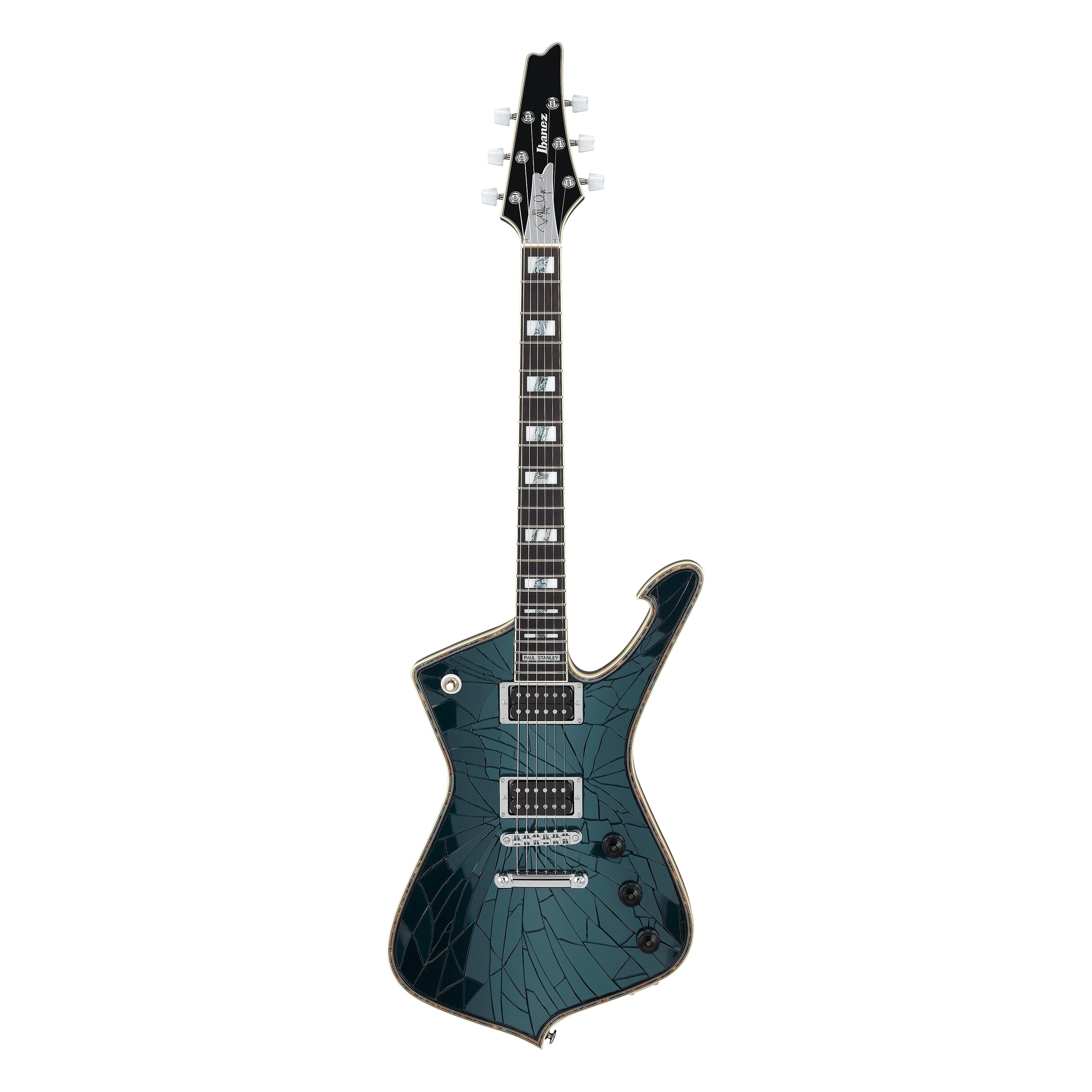Ibanez Paul Stanley PS3CM Signature Electric Guitar - Cracked