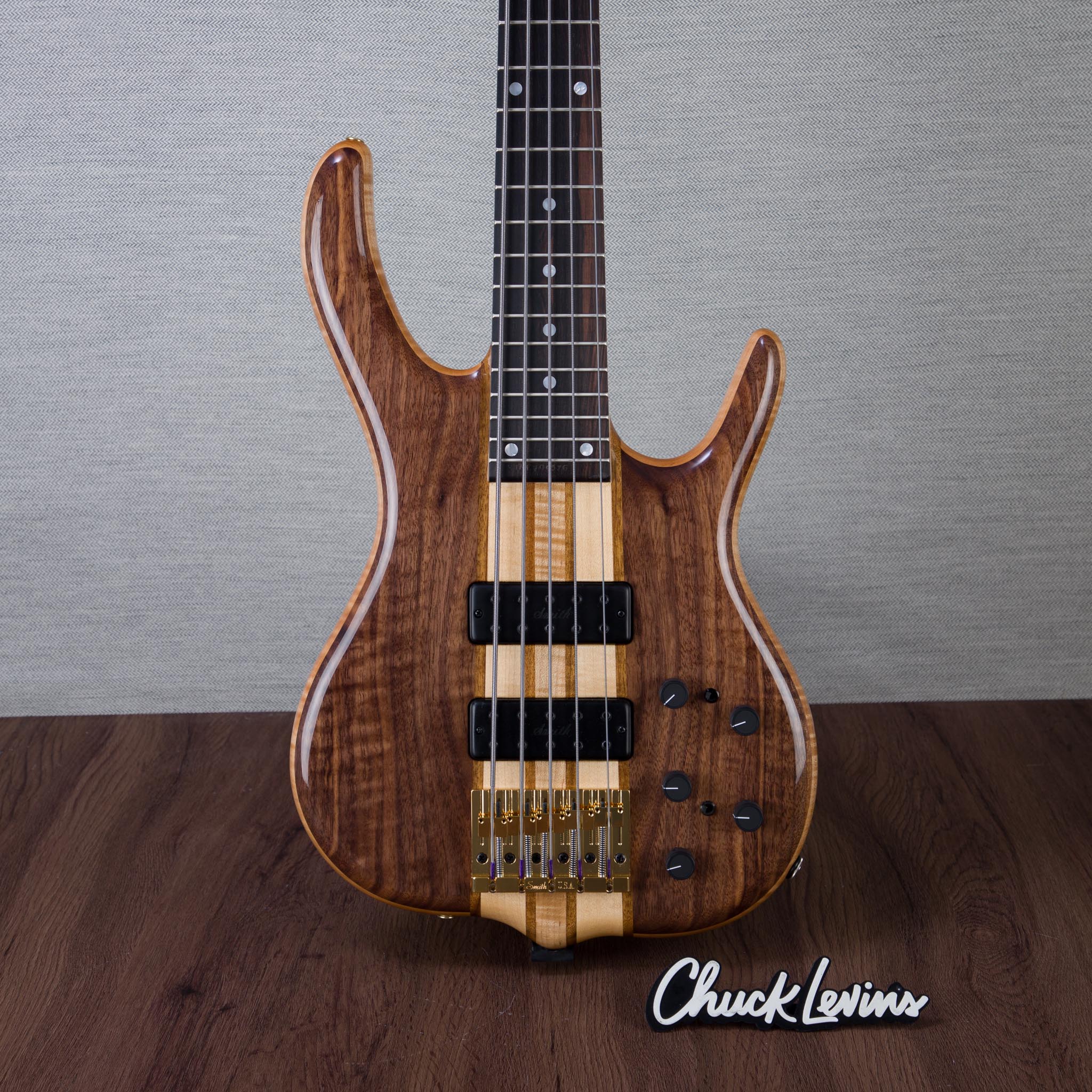 Ken Smith BSR-5TNE-FW Black Tiger Elite 5-String Electric Bass