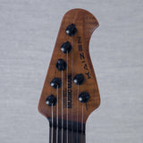 Ernie Ball Music Man Limited Edition Kaizen 7 7-String Electric Guitar - Black Limba - #S12150