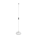 Gravity GMS23W Round Base Microphone Stand- White