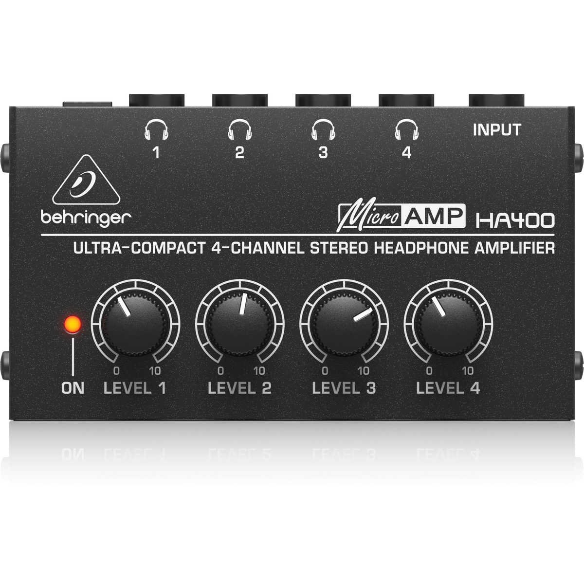 Behringer MicroAMP HA400 4 Channel Stereo Headphone Amplifier