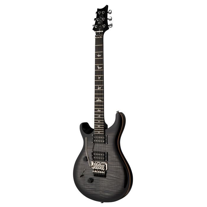 PRS SE Custom 24 Floyd Rose Left-Handed Electric Guitar - Charcoal Burst