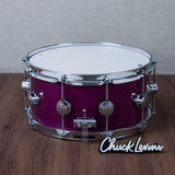 DW 6.5 x 14-Inch Collector's 333 Maple Snare Drum - Ultraviolet Purple