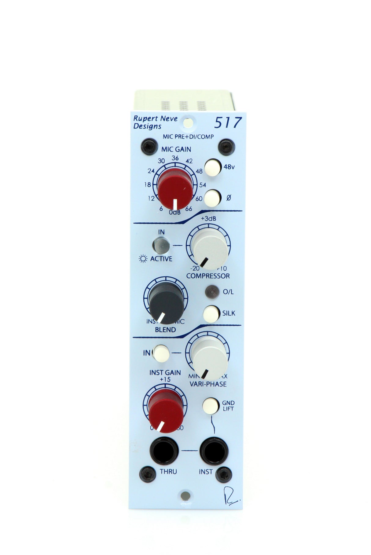Rupert Neve Designs 500 Series 517 DI/Pre/Comp w/ Variphase