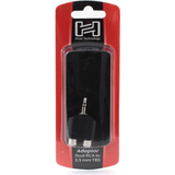 Hosa GRM-193 Adapter Dual RCA to 3.5 mm TRS