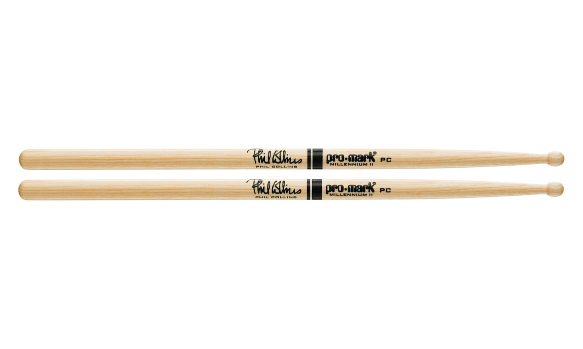 Promark TXPCW Hickory PC Wood Tip Phil Collins drumstick