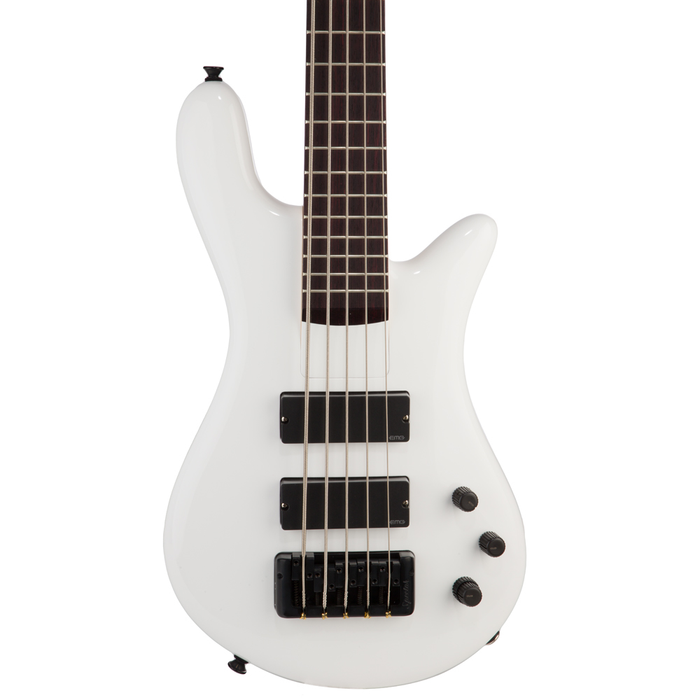 Spector Bantam 5-String Medium-Scale Bass Guitar - Solid White - #21NB18396