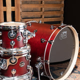 DW Performance Series 6-Piece 22-inch Kick Shell Pack - Tobacco Satin Oil