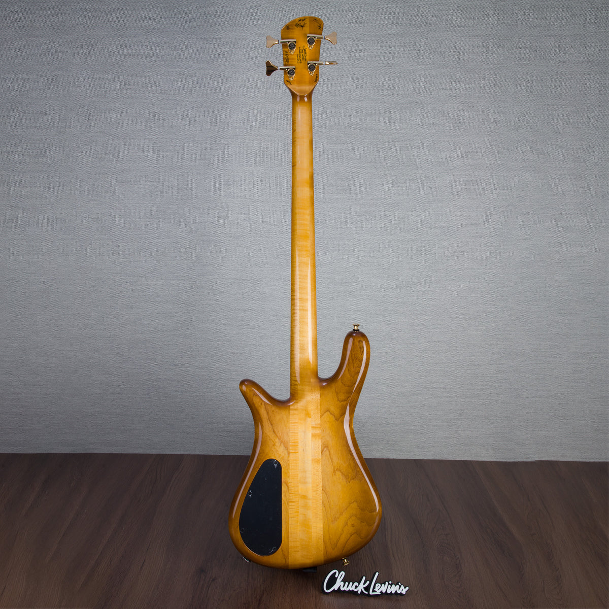 Spector Spector USA Custom NS2 Bass Guitar - Honey Burst - #1552 – Chuck Levin ...