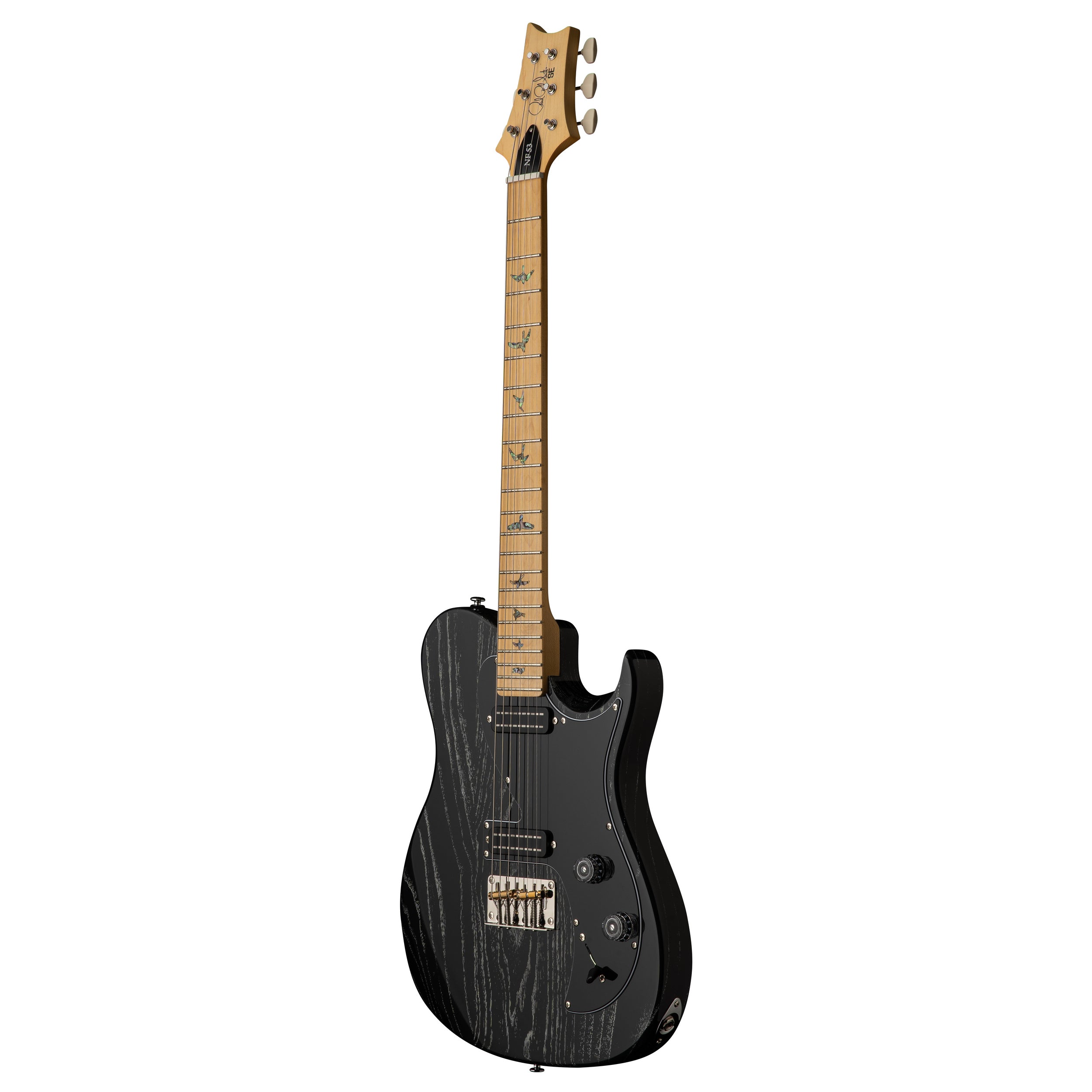 PRS SE NF 53 Electric Guitar - Black Doghair – Chuck Levin's