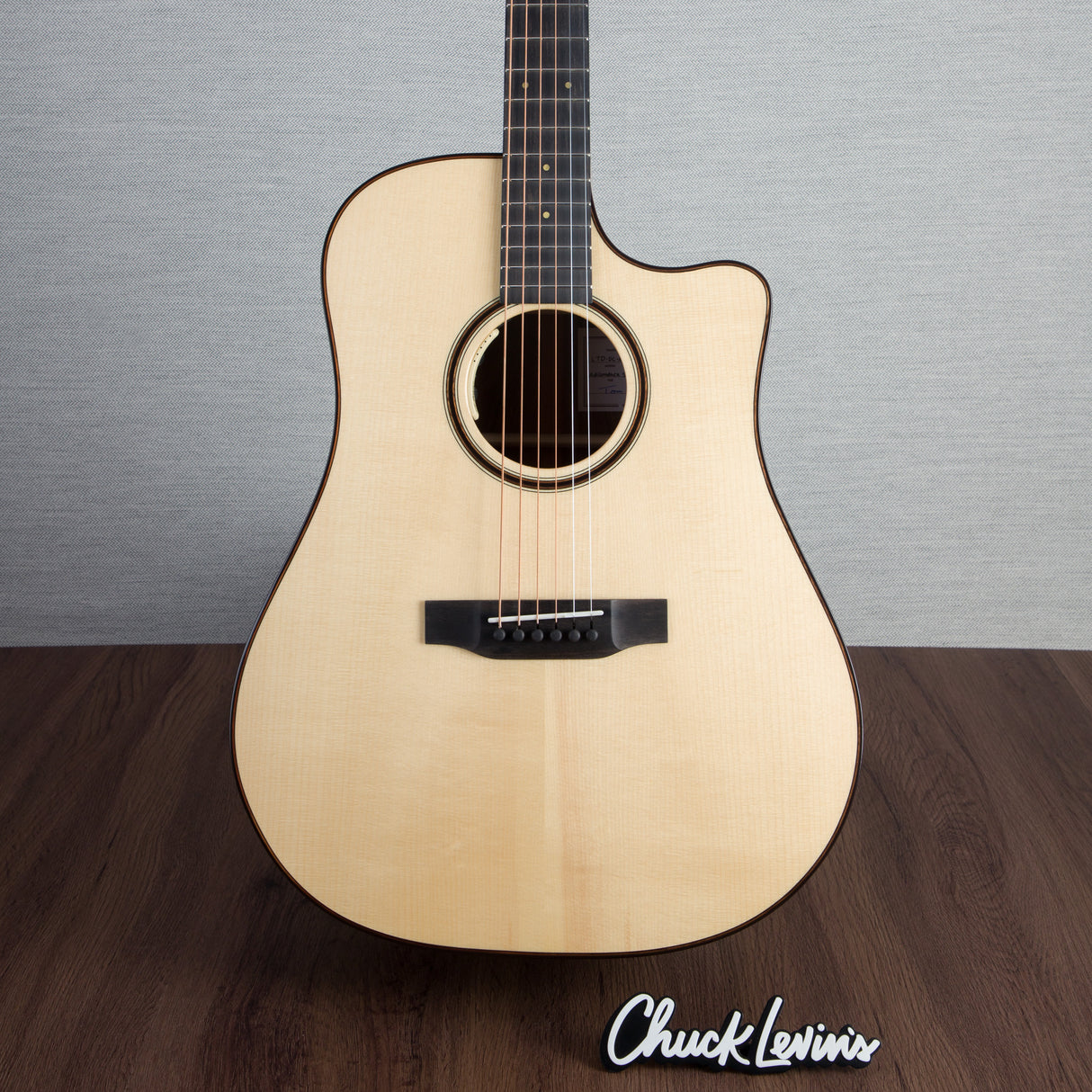 Bedell Limited Edition Dreadnought Cutaway Figured Koa/Adirondack Spruce Acoustic Electric Guitar - #822009