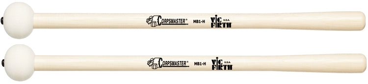 Vic Firth MB1H Corpsmaster Marching Bass Drum Mallet, For 18" - 22" Bass Drums