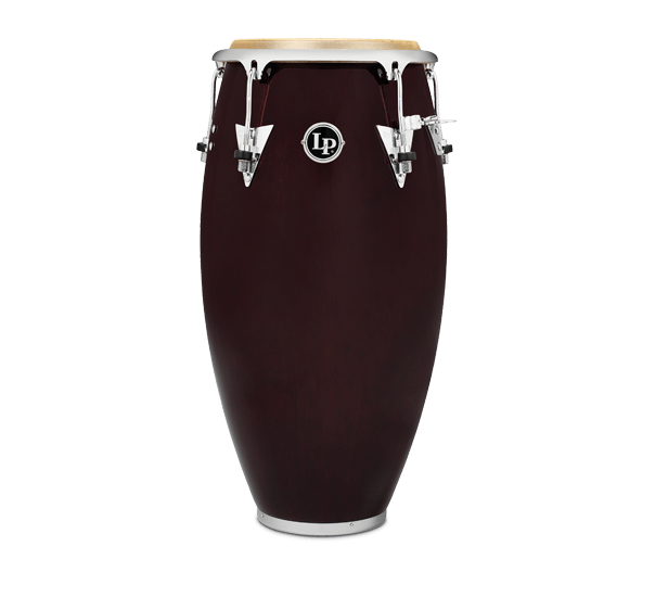 LP LP552X-DW Classic Series Wood Tumba, 12 1/2-Inch, Wine Red/Chrome