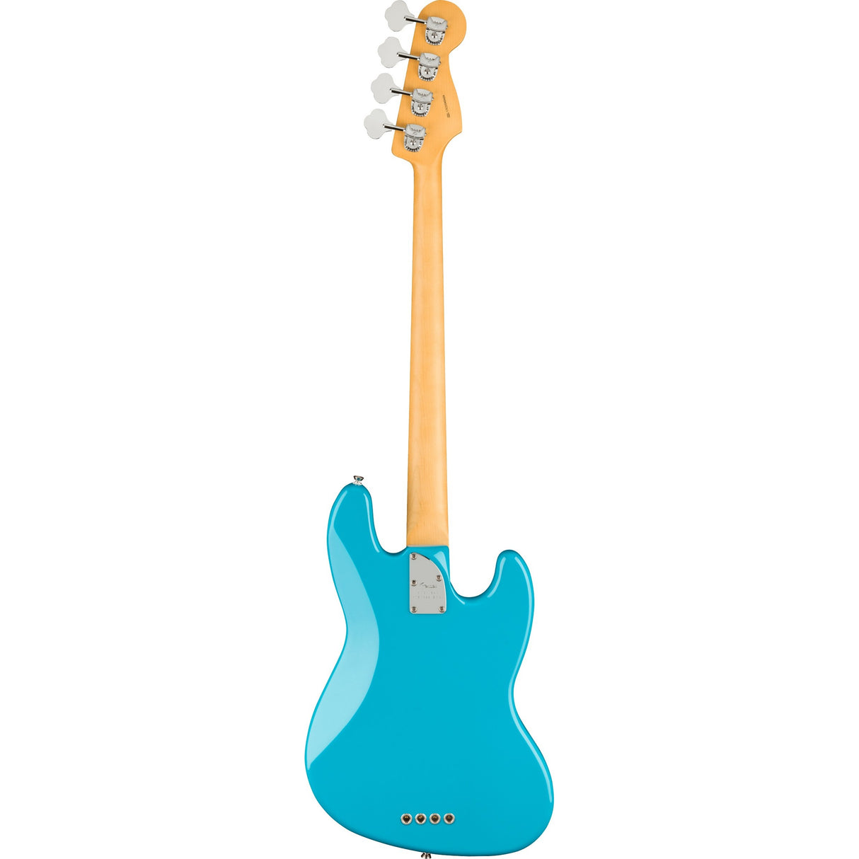 Fender American Professional II Left-Handed Jazz Bass, Maple Fingerboard - Miami Blue - Mint, Open Box