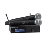 Shure SLXD24D+/58 Dual Wireless System with 2 SLXD2+/58 Handheld Transmitters - G57 Band