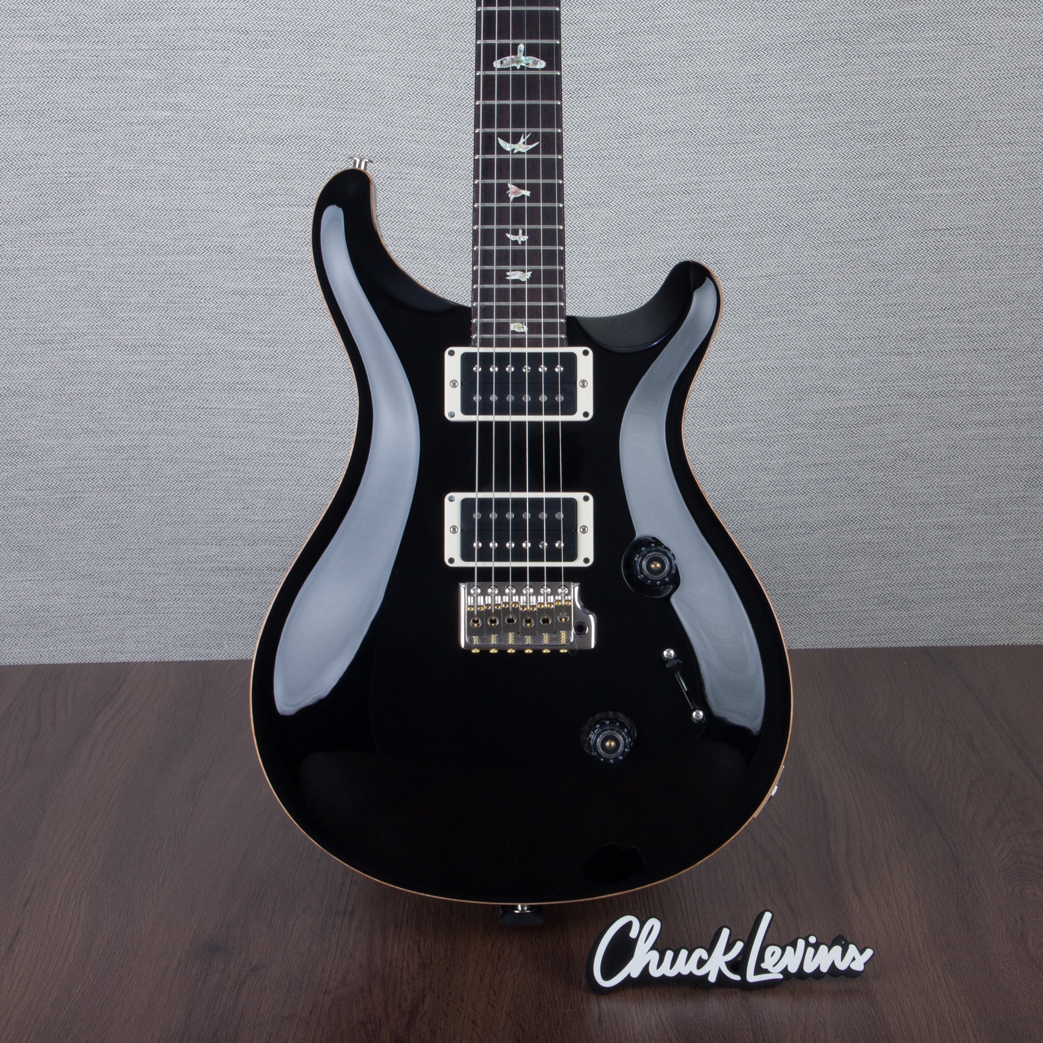 ギター PRS custom PRS Custom 24 Custom Color Electric Guitar - Black - #240383868