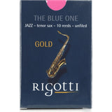 Rigotti RG.JST Gold Jazz Tenor Saxophone Reeds - 2.0 Light (10-Pack)