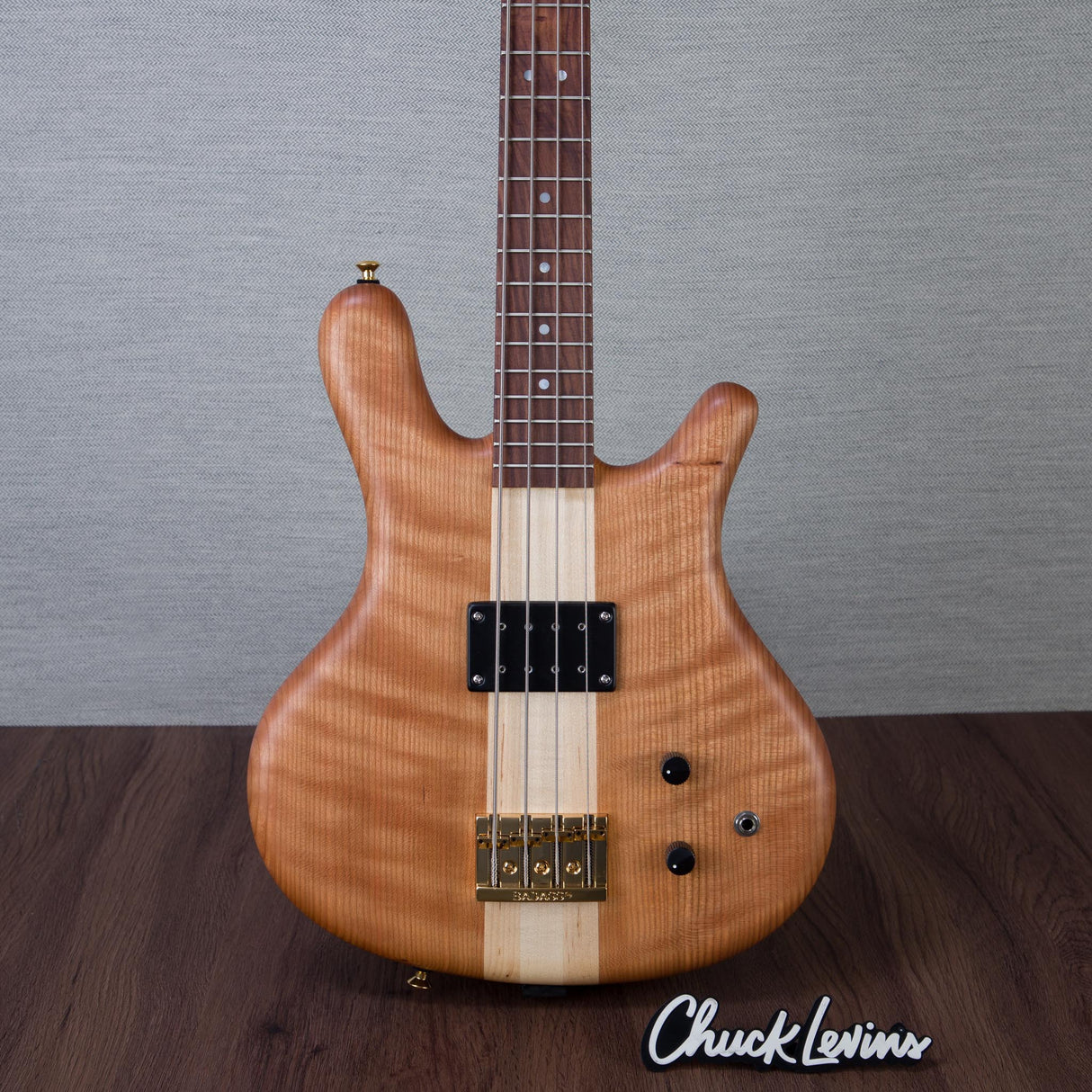 Spector USA Limited Edition SB-1 Curly Cherry Electric Bass Guitar - #6