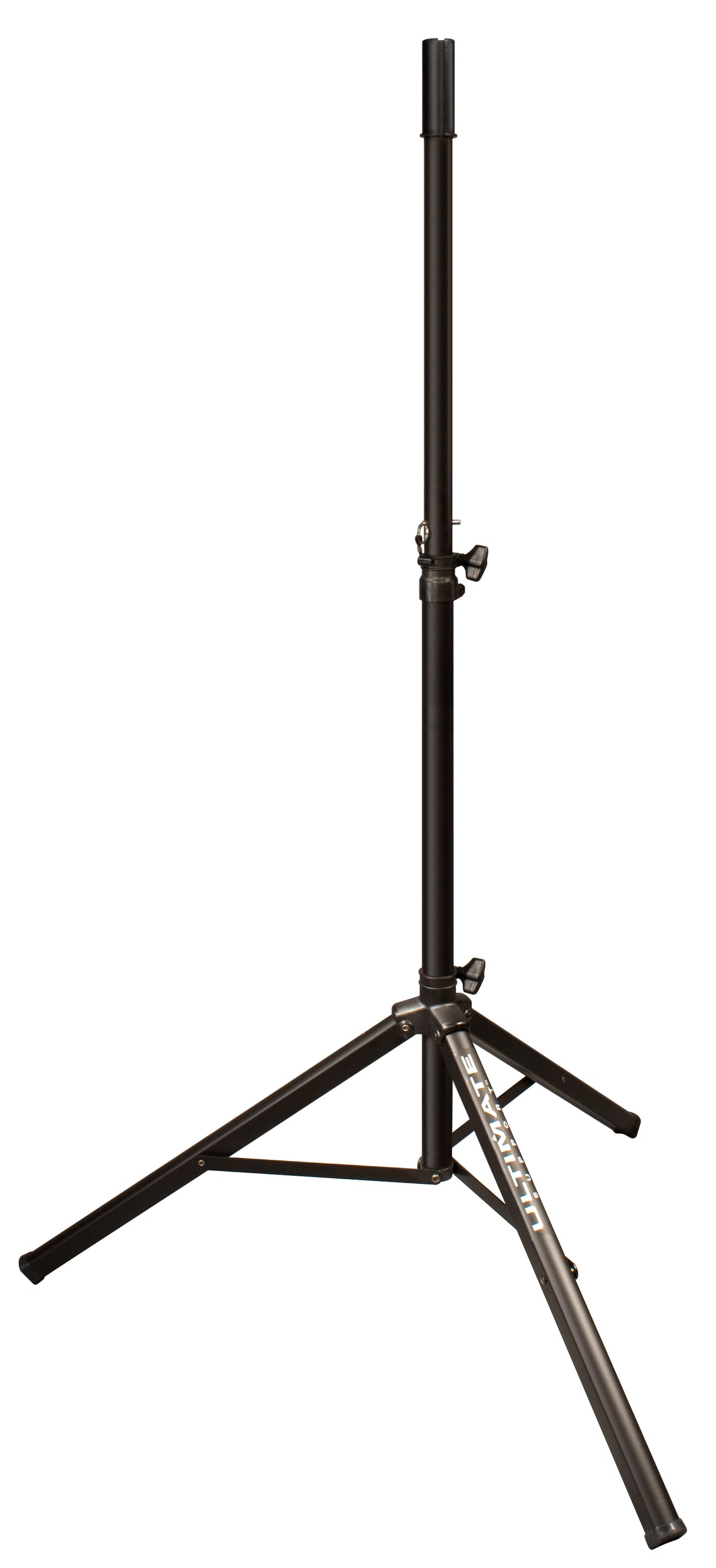 Ultimate Support TS-70B Aluminum Tripod Speaker Stand With Safe And Secure Locking Pin And 150 lb Load Capacity - Black