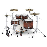 DW DWe 5-Piece Drum Kit Bundle - Exotic Curly Maple Burst